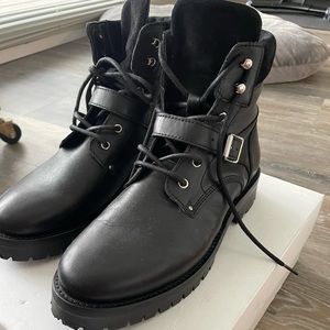 All Saints Combat Boots
